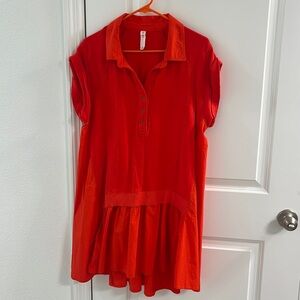 Anthropologie midi dress